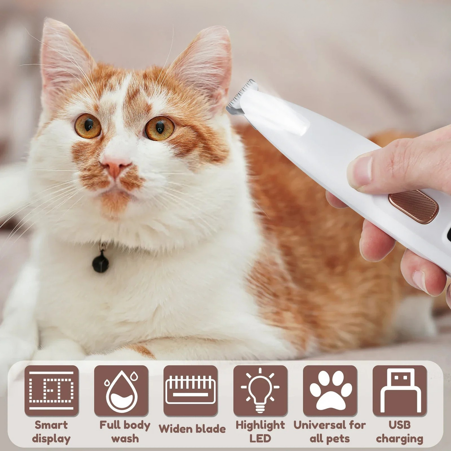 WagTrimmer | Silent-Run Pet Grooming System