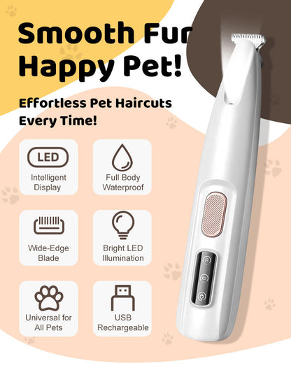 WagTrimmer | Silent-Run Pet Grooming System